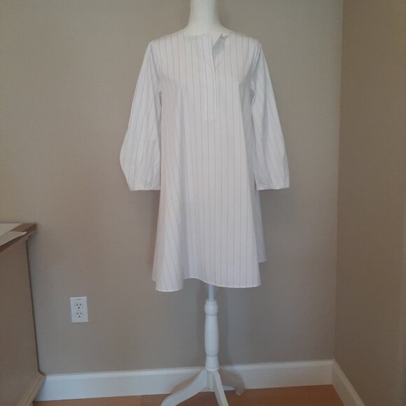 Banana Republic Lantern-Sleeve Mini Dress NWT - Picture 2 of 13